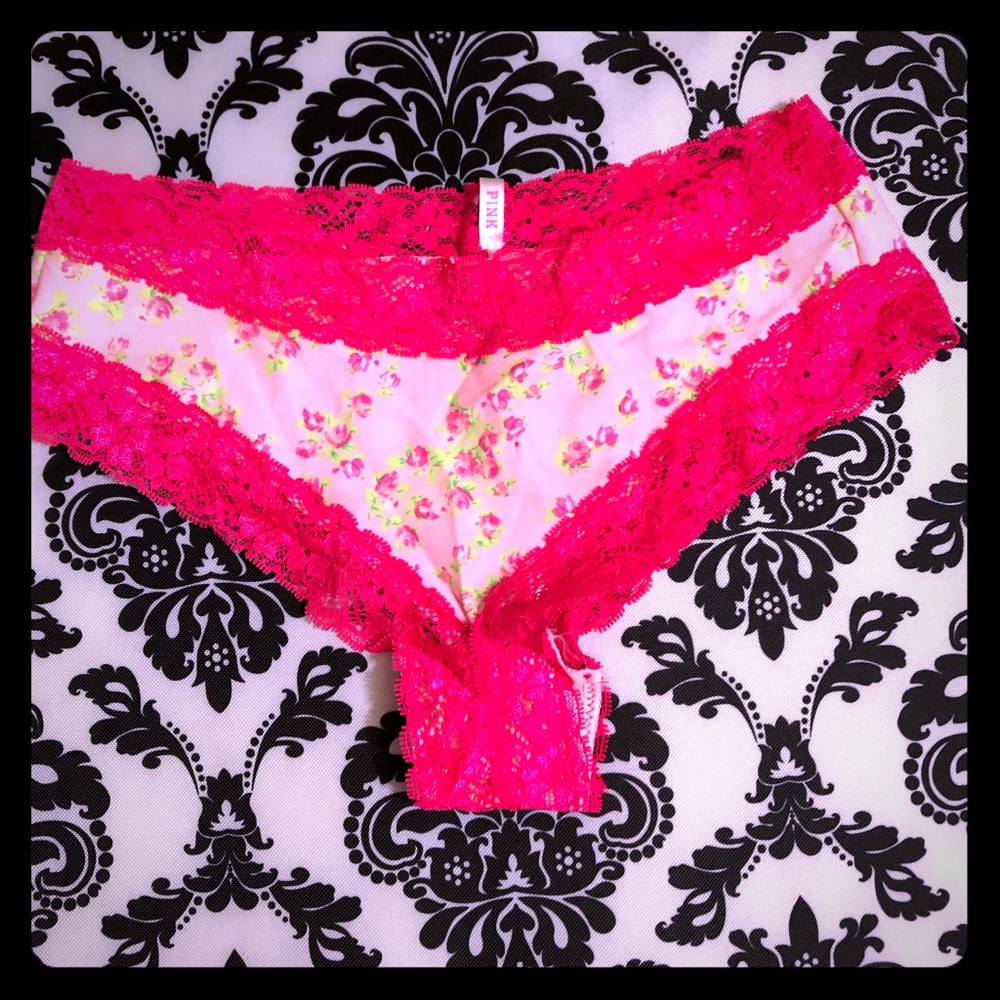 VS hot pink cheeky panties